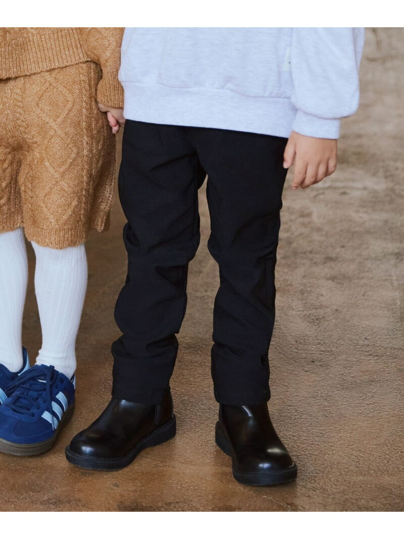 BEAMS mini 【期間限定+20％ポイントバック】ベーシック ストレッチ パンツ 2025SS(90~150cm) ビームス ミニ パンツ その他のパンツ ネイビー ブラック