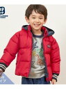 【SALE/50%OFF】KP KPBOY(ケーピーボーイ)ソロナ中綿恐竜ワッペンジャケット(90~130) ナルミヤオンライン ジャケット・アウター その他のジャケット・アウター ネイビー【RBA_E】【送料無料】