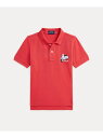 【SALE/50%OFF】POLO RALPH LAUREN (ボーイズ 2才~7才)スクーターエンブロイダリー コットン ポロシャツ ラルフローレン トップス ポロシャツ レッド【RBA_E】【送料無料】