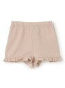 【SALE/50%OFF】SENSE OF WONDER 裾フリルショートパンツ ナルミヤオンライン パンツ その他のパンツ ネイビー ピンク ブルー【RBA_E】