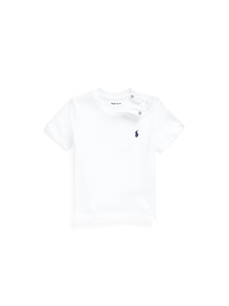 POLO RALPH LAUREN (ベビー)コットン ジャージー クルーネック Tシャツ ラルフローレン トップス カットソー・Tシャツ ホワイト【送料無料】