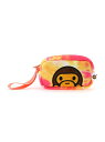 A BATHING APE BABY MILO TIE DYE POUCH ア ベイシング エイプ 財布・ポーチ・ケース ポーチ ピンク