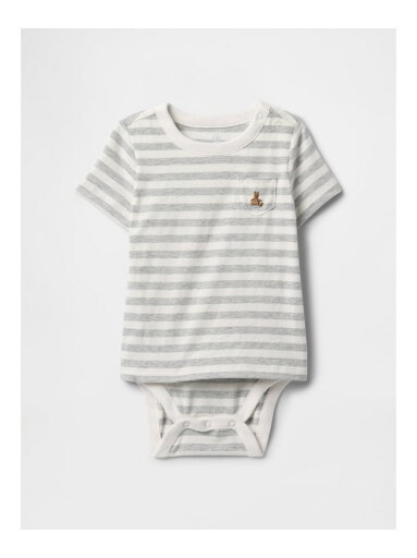 【SALE/70%OFF】GAP (K)Tシャツ ボディスーツ (ベビー) ギャップ マタニティウェア・ベビー用品 ロンパース・カバーオール グレー ブルー【RBA_E】 【SALE/70%OFF】GAP (K)Tシャツ ボディスーツ (ベビー) ギャップ マタニティウェア・ベビー用品 ロンパース・カバーオール グレー ブルー【RBA_E】