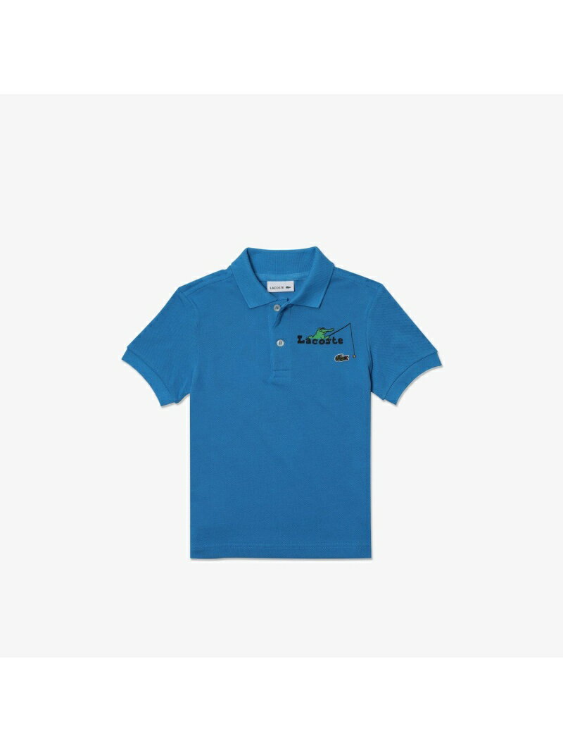 楽天市場 Sale 30 Off Lacoste Boysフィッシングワニロゴポロシャツ ラコステ カットソー ポロシャツ ブルー Rba E 送料無料 Rakuten Fashion Kids
