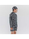 【SALE/20%OFF】branshes 【b.+A 】金子綾/ラッシュガードセット ブランシェス 水着・スイムグッズ 水着 ホワイト【RBA_E】