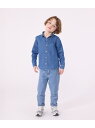 PETIT BATEAU デニムシャツ プチバトー トップス シャツ・ブラウス ブルー【送料無料】