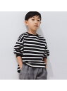 【SALE/20%OFF】branshes 【b.+A】金子綾/ボックスシルエット長袖Tシャツ ブランシェス トップス カットソー・Tシャツ ブルー【RBA_E】