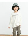 【SALE／35%OFF】URBAN RESEARCH DOORS コットンクルーネックロンTシャツ(KIDS) アーバンリサーチドアーズ トップス その他のトップス ホワイト【RBA_E】