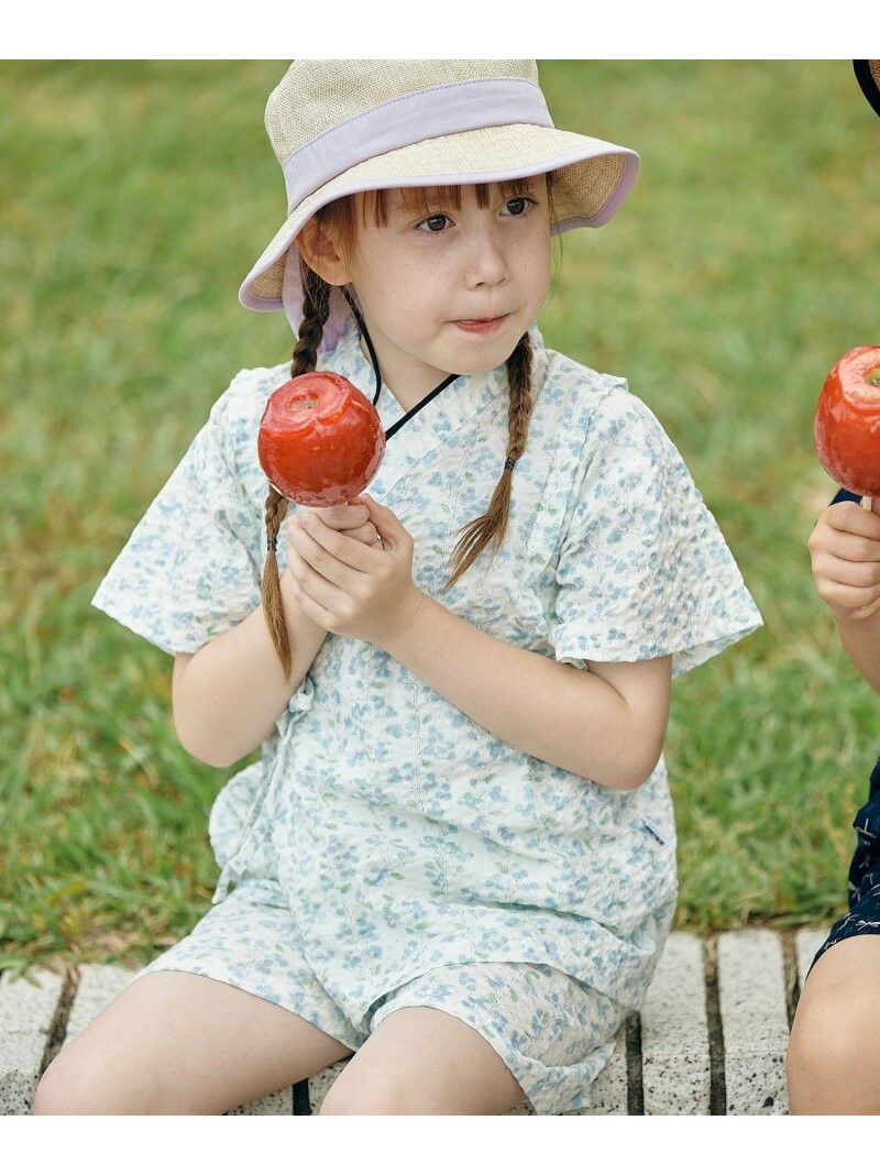 SHIPS（シップス）*SHIPS KIDS:100~130cm / 花柄/トンボ柄 甚平お祭りや花火大会など、夏のイベントにピッタリな甚平が今年も登場♪ライトブルーは、女の子向けの花柄デザイン。ポコポコと凹凸感があり、肌離れの良いさらりとした清涼感のある素材を使用しています。ネイビーは、男の子向けの和テイストなトンボ柄デザイン。通気性が良い綿100%の素材を使用しています。上半身と下半身でセパレートになっている為、洋服に近い感覚で気軽に着ることができ、活発なお子様でも着やすいところが魅力のひとつ。また、汗っかきのお子様に嬉しい、涼しげな素材とフィットしすぎない開放感のあるデザインの為、暑い日のルームウェアとしても活躍してくれます！信頼の日本製で、ギフトにもおすすめです◎※画像の商品はサンプルです。実際の商品と仕様、加工、サイズが若干異なる場合がございます。※こちらの商品はWEBでのお取り扱いのみとなります。実店舗でのお取り扱いはございませんので、予めご了承下さい。ライトブルー：117cm着用サイズ：120ネイビー：120cmB0W0H0着用サイズ：120型番：514920057-72-04 KX5343【採寸】サイズ着丈身幅ゆきウエスト股上股下すそ周り10041cm12cm24cm68cm22cm8.5cm39cm11044cm12.5cm26cm70cm23cm9.5cm42cm12047.5cm13cm28.5cm72cm24cm11.5cm45cm13051cm13.5cm31cm75cm25cm13.5cm48cm商品のサイズについて【商品詳細】-素材：コットン100%サイズ：100、110、120、130※画面上と実物では多少色具合が異なって見える場合もございます。ご了承ください。商品のカラーについて 【予約商品について】 ※「先行予約販売中」「予約販売中」をご注文の際は予約商品についてをご確認ください。 ■重要なお知らせ※ 2点以上ご購入の場合、全ての商品が揃い次第一括でのお届けとなります。お届け予定日の異なる商品をお買い上げの場合はご注意下さい。お急ぎの商品がございましたら分けてご購入いただきますようお願い致します。発送について ※ 買い物カートに入れるだけでは在庫確保されませんのでお早めに購入手続きをしてください。当店では在庫を複数サイトで共有しているため、同時にご注文があった場合、売切れとなってしまう事がございます。お手数ですが、ご注文後に当店からお送りする「ご注文内容の確認メール」をご確認ください。ご注文の確定について ※ Rakuten Fashionの商品ページに記載しているメーカー希望小売価格は、楽天市場「商品価格ナビ」に登録されている価格に準じています。 商品の価格についてSHIPSSHIPSの浴衣着物・浴衣・和装小物ご注文・お届けについて発送ガイドラッピンググッズ3,980円以上送料無料ご利用ガイド