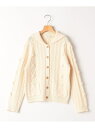 【SALE/35%OFF】SHIPS KIDS SHIPS KIDS:140ー150cm /〈洗濯機可能〉ケーブル ニット カーディガン シップス トップス カ...
