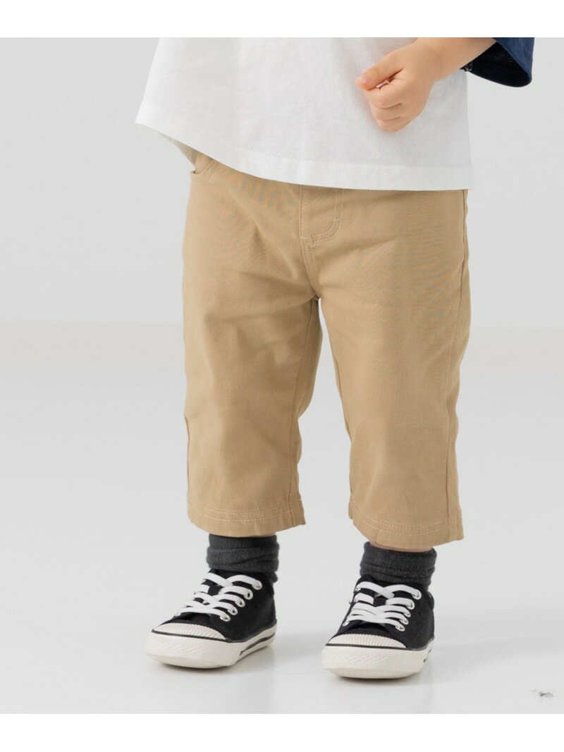 EDWIN ＜EDWIN＞7分丈クロップドパンツ チルツー パンツ チノパンツ ベージュ ブラック カーキグリーン