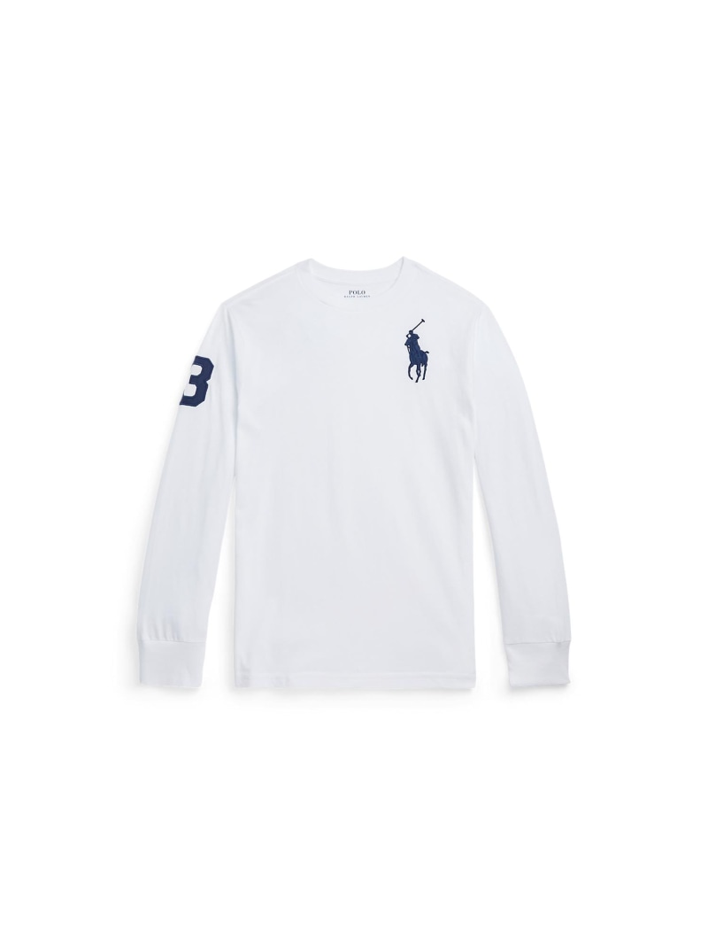 POLO RALPH LAUREN (ボーイズ 8才~20才)Big Pony コットン ジャージー Tシャツ ラルフローレン トップス カットソー・Tシャツ ホワイト【送料無料】