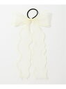 【SALE/30%OFF】Lovetoxic シフォンリボンゴム ナルミヤオンライン ヘアアクセサリー ヘアゴム グレー ピンク ブラック ホワイト【RBA_E...