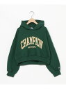 【SALE／30%OFF】Lovetoxic 【Champion】コンパクトパーカ ナルミヤオンライン トップス パーカー・フーディー グリーン ベージュ グレー【RBA_E】【送料無料】