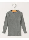 【SALE/20%OFF】SHIPS KIDS SHIPS KIDS:85ー95cm /〈手洗い可能〉リブ フリル タートルネック ニット シップス トップス ...