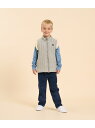 【SALE/30%OFF】PETIT BATEAU チュビックキルティングベスト プチバトー トップス ベスト・ジレ グレー【RBA_E】【送料無料】
