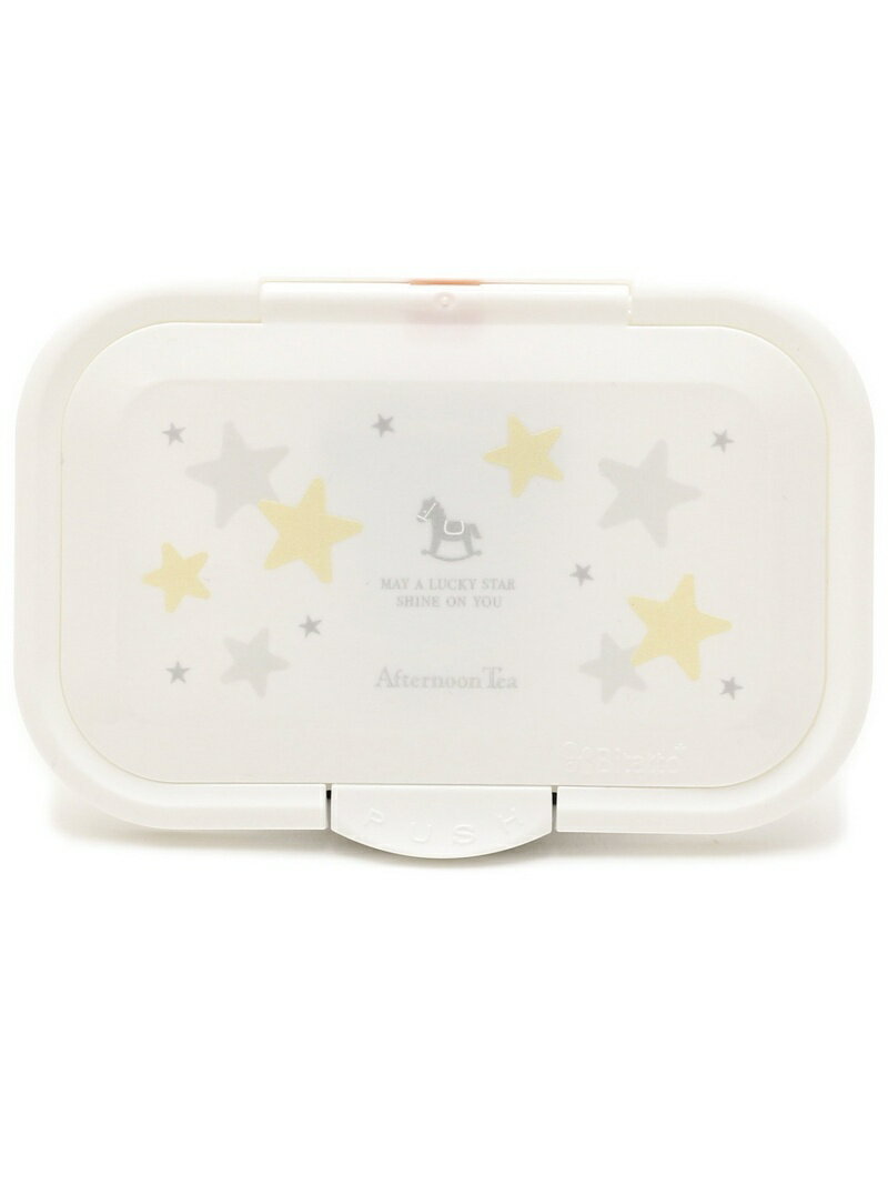 【SALE／30%OFF】Afternoon Tea LIVING BITATTO(ビタット)/木馬柄おしりふきのフタ アフタヌーンティー・リビング マタニティウェア・ベビー用品 その他のベビーグッズ ホワイト【RBA_E】のサムネイル