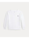 POLO RALPH LAUREN (ボーイズ 2才~7才)ダブルニット スウェットシャツ ラルフローレン トップス スウェット・トレーナー ホワイト【送料無料...