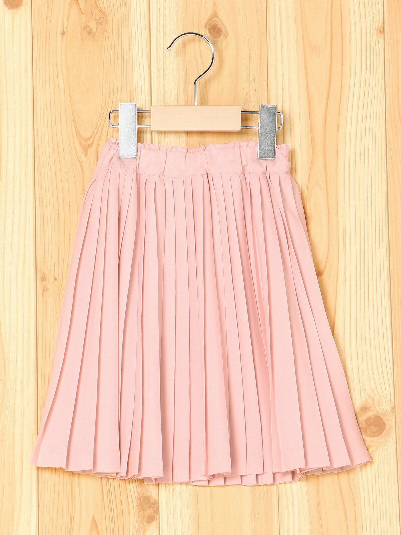 【SALE／50%OFF】petit main プリーツスカート／キッズ／夏 プティマイン スカート【RBA_S】【RBA_E】
