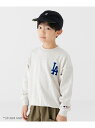 【SALE/10%OFF】chil2 <MLB>裏毛トレーナー チルツー トップス スウェット・トレーナー ネイビー ホワイト ブラウン グレー【RBA_E】