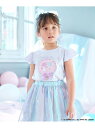 【SALE/30%OFF】ANY KIDS 【any FAM× リトルツインスターズ 】キキ&ララ 袖レースTシャツ エニィ トップス カットソー・Tシャツ ピ...