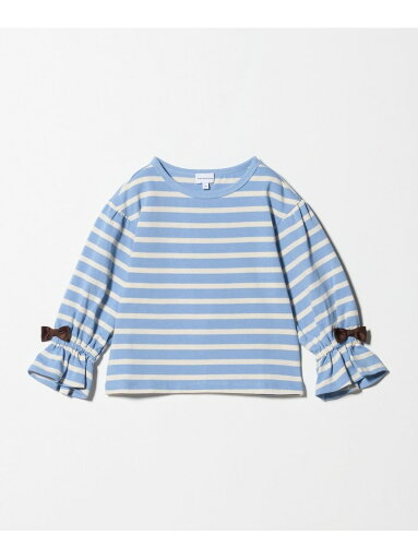 UNITED ARROWS green label relaxing ボーダー キャンディスリーブ Tシャツ / キッズ 100cm-160cm◎ ユナイテッドアローズ グリーンレーベルリラクシング トップス カットソー・Tシャツ ピンク ブルー UNITED ARROWS green label relaxing ボーダー キャンディスリーブ Tシャツ / キッズ 100cm-160cm◎ ユナイテッドアローズ グリーンレーベルリラクシング トップス カットソー・Tシャツ ピンク ブルー