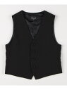 【SALE/10%OFF】COMME CA ISM 【セットアップ対応】フォーマル ベスト コムサイズム スーツ・フォーマル スーツベスト ブラック【RBA_E...