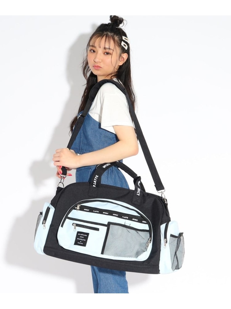 【SALE／10%OFF】PINK-latte 【容量約45L】累計10000個販売!大人気につき再入荷♪マルチポケットトラベ..