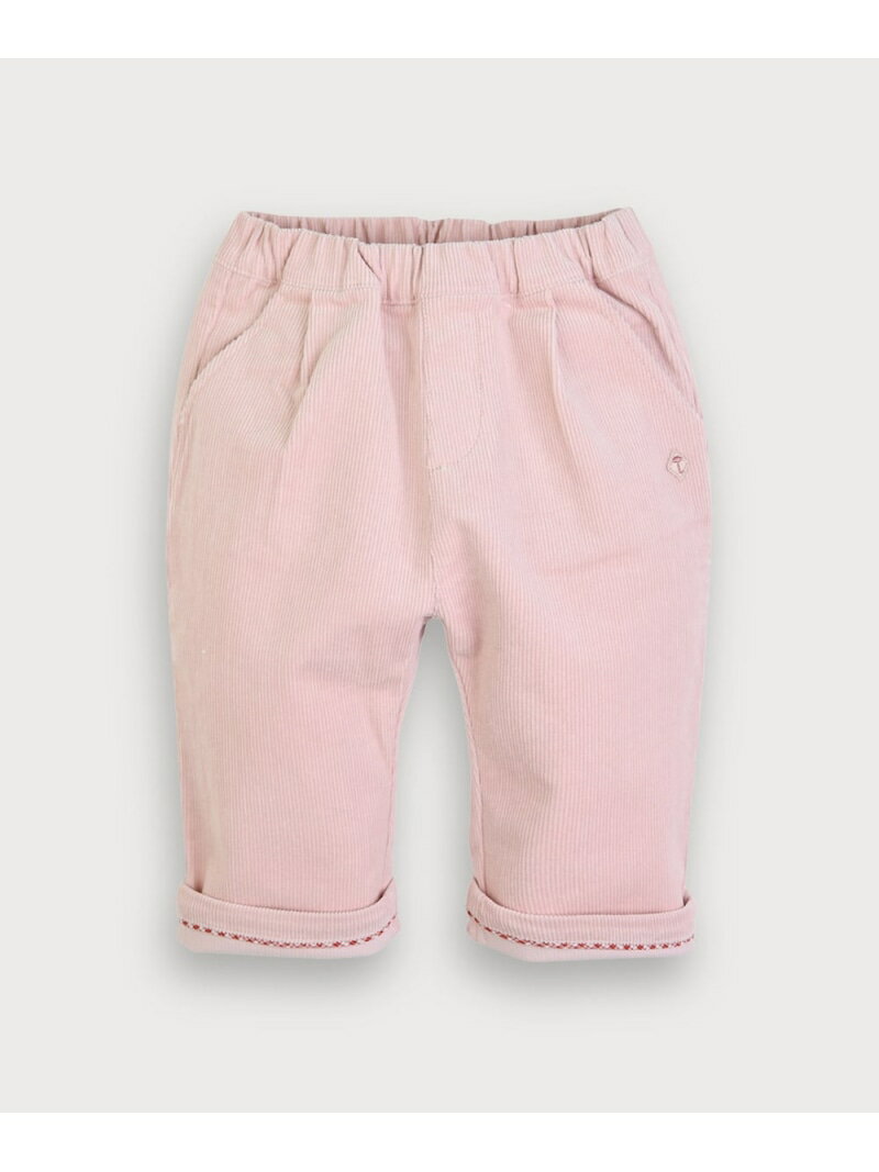 moimoln ロゼコーデュロイバギーパンツ モイモルン パンツ その他のパンツ ピンク【送料無料】