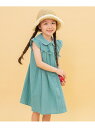 【SALE/50%OFF】BREEZE WEB限定 リボンワンピース エフオーオンラインストア ワンピース・ドレス ワンピース グリーン レッド【RBA_E】