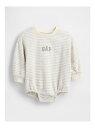 GAP (K)バブル ボディスーツ (ベビー) ギャップ マタニティウェア・ベビー用品 ロンパース・カバーオール グレー【送料無料】(4)