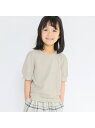 【SALE/17%OFF】branshes 【WEB限定】パフスリーブ5分袖Tシャツ ブランシェス トップス カットソー・Tシャツ レッド ホワイト ブルー グ...