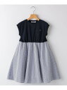 SHIPS KIDS SHIPS KIDS:140~150cm / パネル 切替 ノースリーブ ワンピース シップス ワンピース・ドレス ワンピース ホワイト ...
