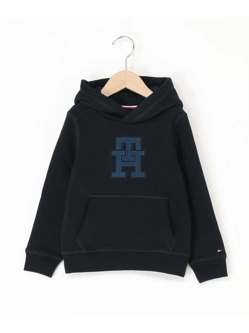 【SALE／40%OFF】TOMMY HILFIGER (K)TOMMY HILFIGER(トミーヒルフィガー) U MONOGRAM トミーヒルフィガー トップス パーカー・フーディー ネイビー ブルー レッド【RBA_E】【送料無料】