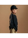 【SALE/20%OFF】branshes 【WEB限定/DRC/お肌に嬉しい綿100%】BIGシルエット袖ライン長袖Tシャツ ブランシェス トップス カットソ...