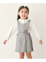 【SALE/50%OFF】petit main 【POLO BCS】衿レースブラウス ナルミヤオンライン トップス シャツ・ブラウス ブルー ホワイト【RBA_...