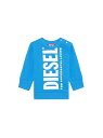 【SALE／40%OFF】DIESEL ベビー スウェットシャツ クルーネック ロゴ ディーゼル トップス スウェット・トレーナー ブルー【RBA_E】【送料無料】