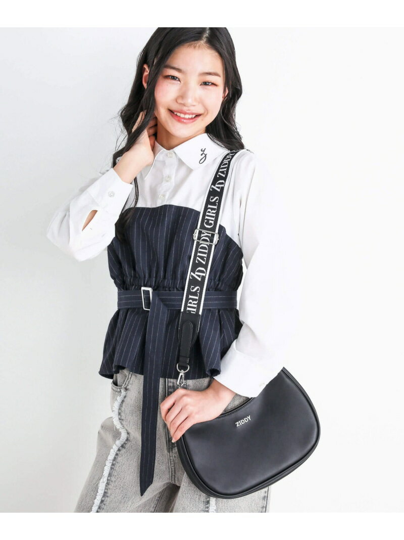 【SALE／50%OFF】ZIDDY 【 ニコ☆プチ 掲載 】ハーフムーンショルダーバッグ ベベ オンライン ストア バ..