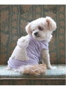 【SALE/20%OFF】petit main 【DOG】ふわふわプードルタンク ナルミヤオンライン ペット用品 ペットウェア・ペット服 パープル ホワイト【R...