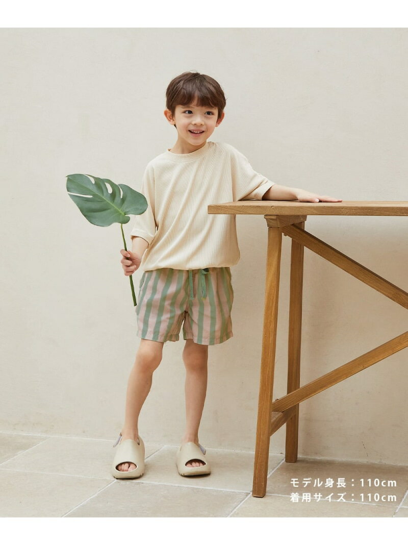 riziere 水陸両用スイムセットアップ リジェール 水着・スイムグッズ 水着 ブラウン ホワイトのサムネイル