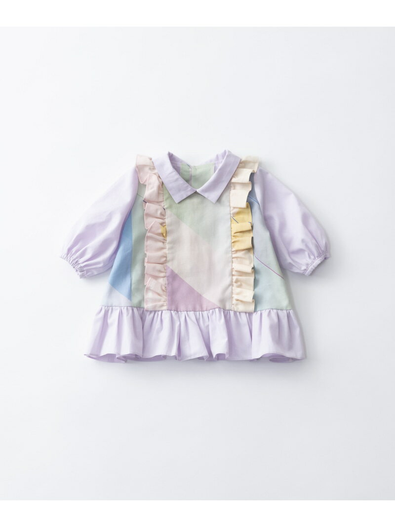 TRICOTE（トリコテ）AURORA FRILL TUNIC SHIRTプリント生地を切替に使用したベビーシャツトップス。レギュラーカラーなのでシンプルな襟周りですが、見頃にフリルも挟み込まれているデザインなのでボリュームがあり女の子らしさがあります。後ろ開きなので頭から被せるよりスムーズに着用できます。型番：TR41BA019-72-89 KS1418【採寸】80-90cm　Body length : 37cm / Body width : 34cm / Hem width : 38cm商品のサイズについて【商品詳細】日本素材：40% COTTON,60% RAYON,100% COTTONサイズ：80-90cm※画面上と実物では多少色具合が異なって見える場合もございます。ご了承ください。商品のカラーについて 【予約商品について】 ※「先行予約販売中」「予約販売中」をご注文の際は予約商品についてをご確認ください。 ■重要なお知らせ※ 2点以上ご購入の場合、全ての商品が揃い次第一括でのお届けとなります。お届け予定日の異なる商品をお買い上げの場合はご注意下さい。お急ぎの商品がございましたら分けてご購入いただきますようお願い致します。発送について ※ 買い物カートに入れるだけでは在庫確保されませんのでお早めに購入手続きをしてください。当店では在庫を複数サイトで共有しているため、同時にご注文があった場合、売切れとなってしまう事がございます。お手数ですが、ご注文後に当店からお送りする「ご注文内容の確認メール」をご確認ください。ご注文の確定について ※ Rakuten Fashionの商品ページに記載しているメーカー希望小売価格は、楽天市場「商品価格ナビ」に登録されている価格に準じています。 商品の価格についてTRICOTETRICOTEのベビートップスマタニティウェア・ベビー用品ご注文・お届けについて発送ガイドラッピンググッズ3,980円以上送料無料ご利用ガイド