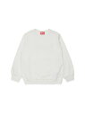 DIESEL キッズ プルオーバースウェット SBOXTRAW ディーゼル トップス スウェット・トレーナー ホワイト ブラック【送料無料】