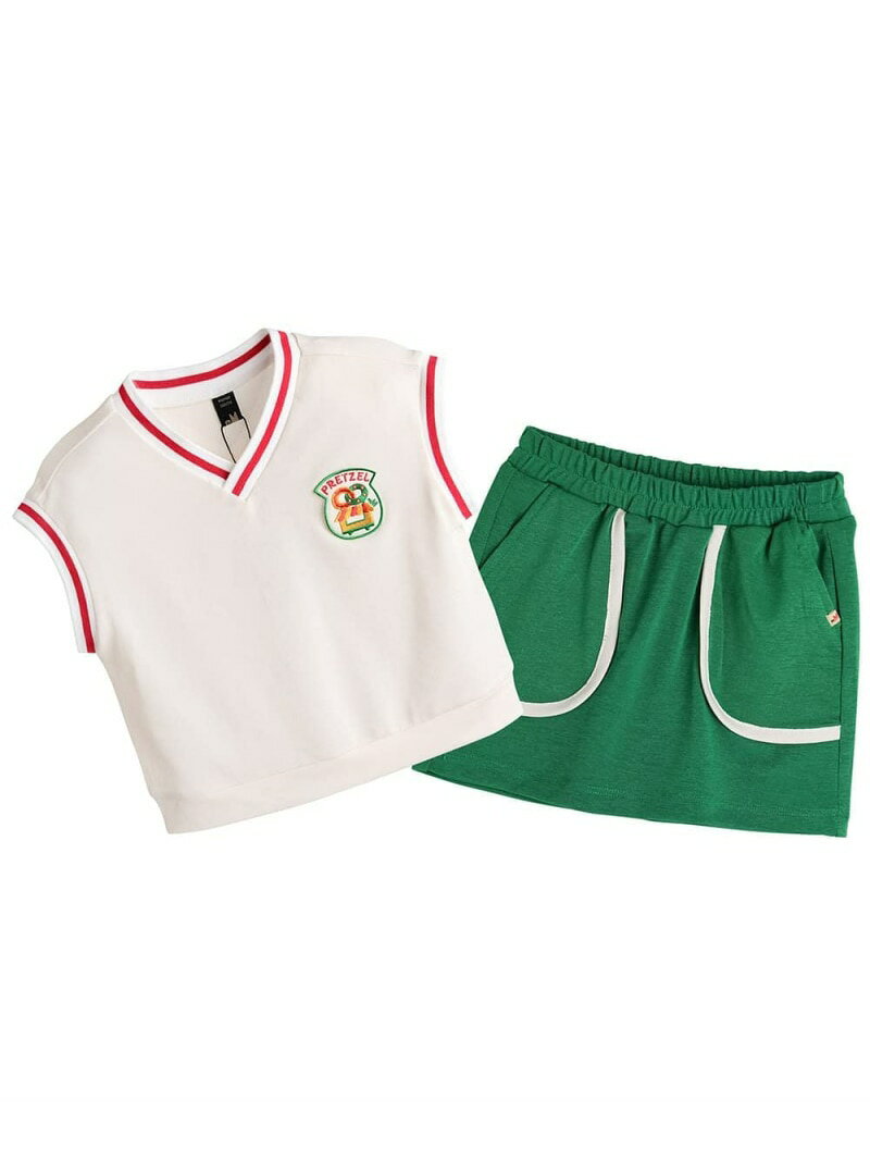 【SALE／70%OFF】moimoln 【セットアップ】プレッツェルノースリーブ・&スカート モイモルン トップス ..