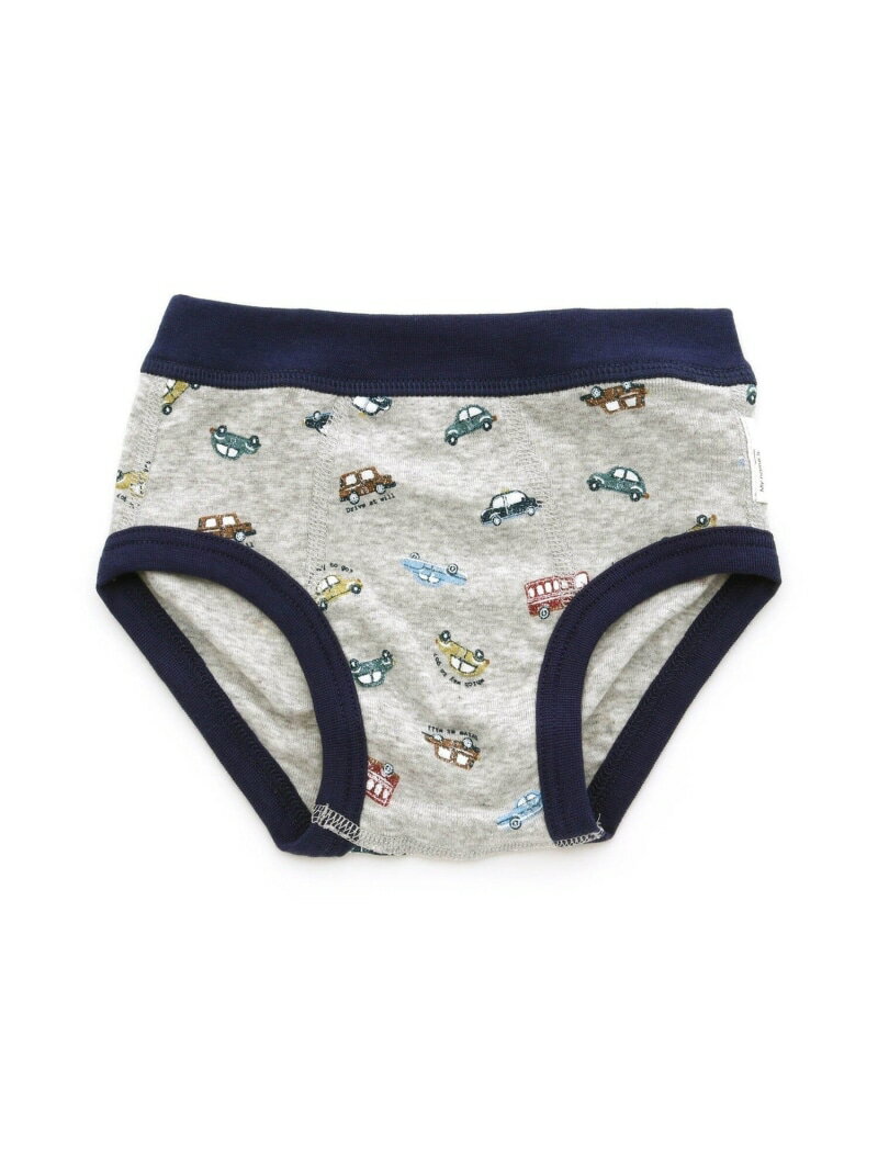 apres les cours BOYS車・恐竜柄ブリーフ エフオーオンラインストア インナー・ルームウェア その他のインナー・ルームウェア グレー ホワイトのサムネイル