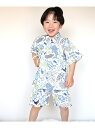 【SALE/50%OFF】SKAPE SKAPE/甚平スーツ シ・シュ・ノン 着物・浴衣・和装小物 浴衣 ブルー ネイビー ホワイト グレー【RBA_E】