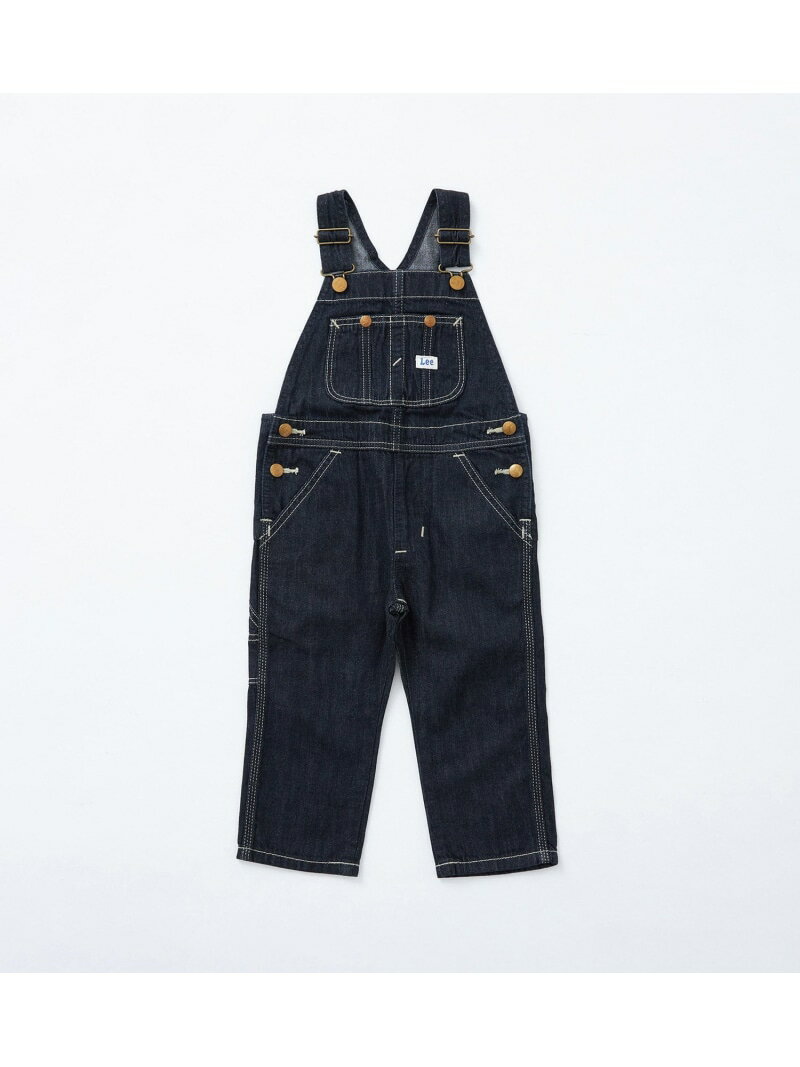 Lee Lee 【80-100cm】ベビー オーバーオール 高品質綿100% エドウインオンラインモール オールインワン・オーバーオール オーバーオール・サロペット ブルー【送料無料】