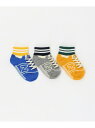 UNITED ARROWS green label relaxing <New Balance>ボーイズ ソックス 3P / キッズ 13cm-19cm ユナイテッドアローズ グリーンレーベルリラクシング 靴下・レッグウェア 靴下 グリーン