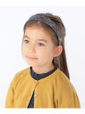 【SALE／30%OFF】SHIPS KIDS SHIPS KIDS:チェック カチューシャ シップス ヘアアクセサリー カチューシャ・ヘアバンド ブラック【RBA_E】 2