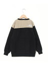 【SALE/30%OFF】KRIFF MAYER (K)ふっくら 裏起毛 肩切替 クルー スウェット クリフメイヤー トップス スウェット・トレーナー グレー ...