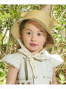 【SALE/50%OFF】apres les cours tiny bear ペーパーハット エフオーオンラインストア 帽子 ハット ベージュ【RBA_E】